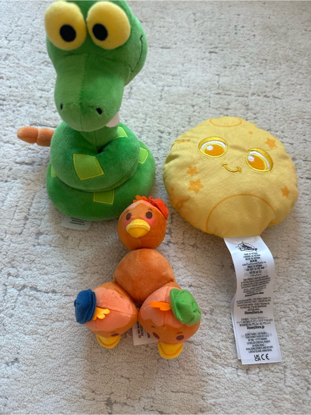 Disney Disneyland Pixar Pier Stuffed Animal Toys